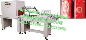 ماكينة تغليف القواميس بافلام الشرنيك الحراري مع قطاعة حرف  موديل إم تو باك 107 ماركة المهندس منسي