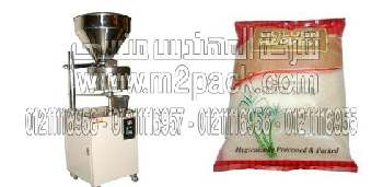 آلة تغليف سكر في اكياس نصف اوتوماتيك والاوتوماتيك التى نقدمها نحن شركة المهندس منسى للتغليف الحديث‎