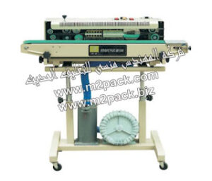 ماكينة لحام اكياس الفويل و أكياس اللامينيت مع نفخ الكيس موديل M2PACK 306 ماركة المهندس منسى ام تو باك ماكينة لحام اكياس الفويل و أكياس اللامينيت مع نفخ الكيس موديل M2PACK 306 ماركة المهندس منسى ام تو باك